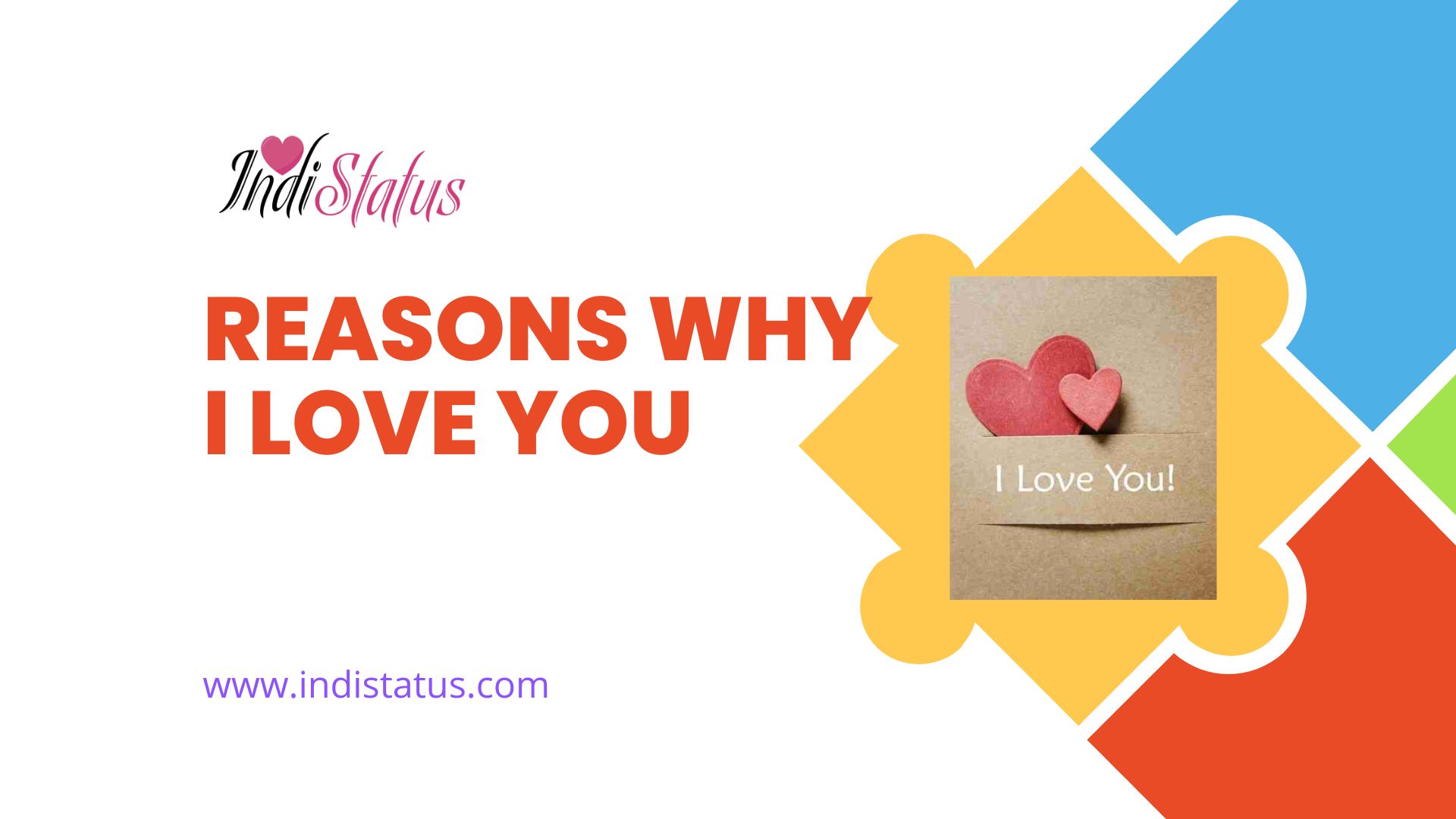 Reasons Why I Love You